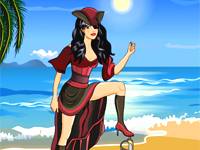 Caribbean pirate dress