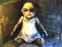 Creepy doll