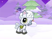 Snowy Pony