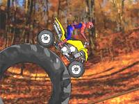 Spiderman motocross