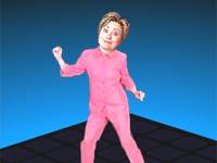 Dancing Hillary